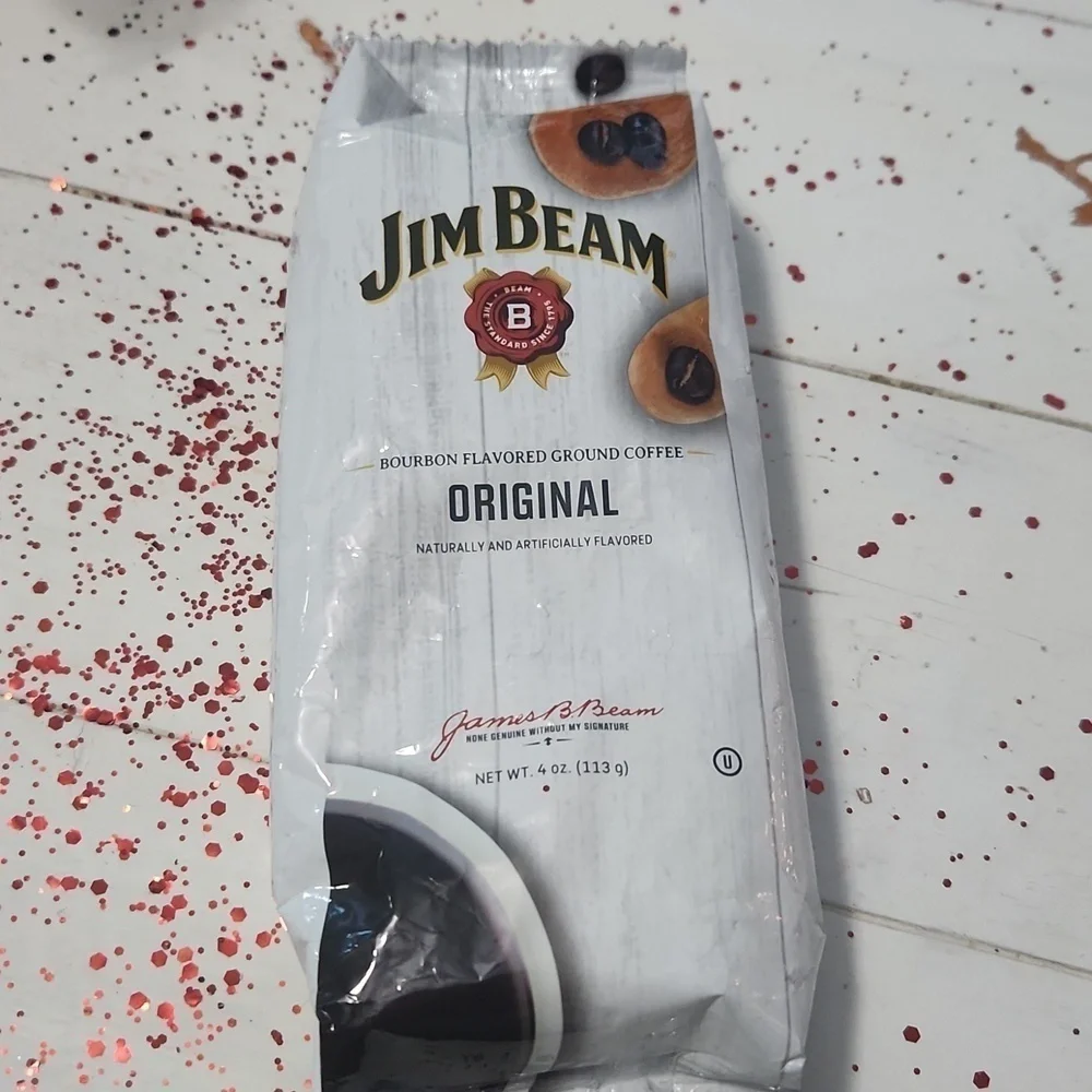 Gift Set (Unisex) Oversized Ceramic Mug w/ Jim Beam Original 4oz - Picture 2 of 8